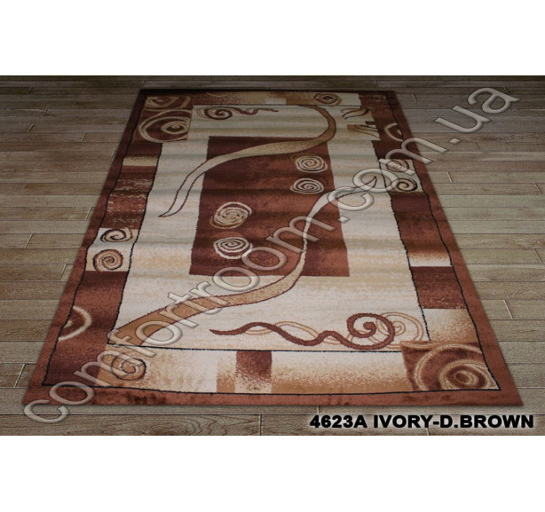 Килим Tutku 4623a ivory-brown - Фото 1